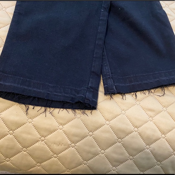 OLD NAVY Black Power Jean Straight Ankle Jean Sz12 - Picture 4 of 8